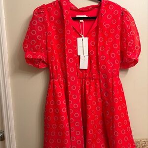 Ted Baker Pink Dress (red)